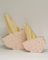 Dupla de Sorvetes Rosa Talco